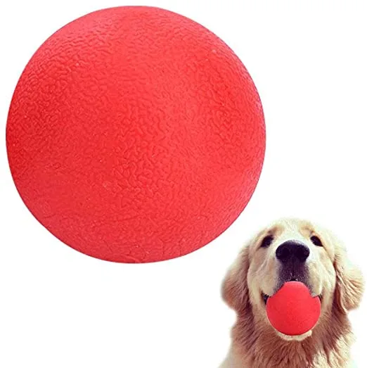Pelota maciza roja 7 cm